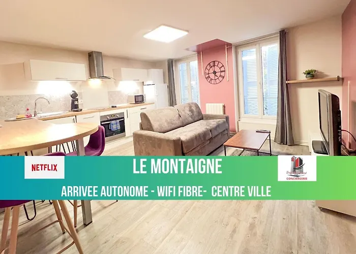 Le Montaigne - Wifi Fibre- Coeur Du Centre Ville-Property Rental Nm