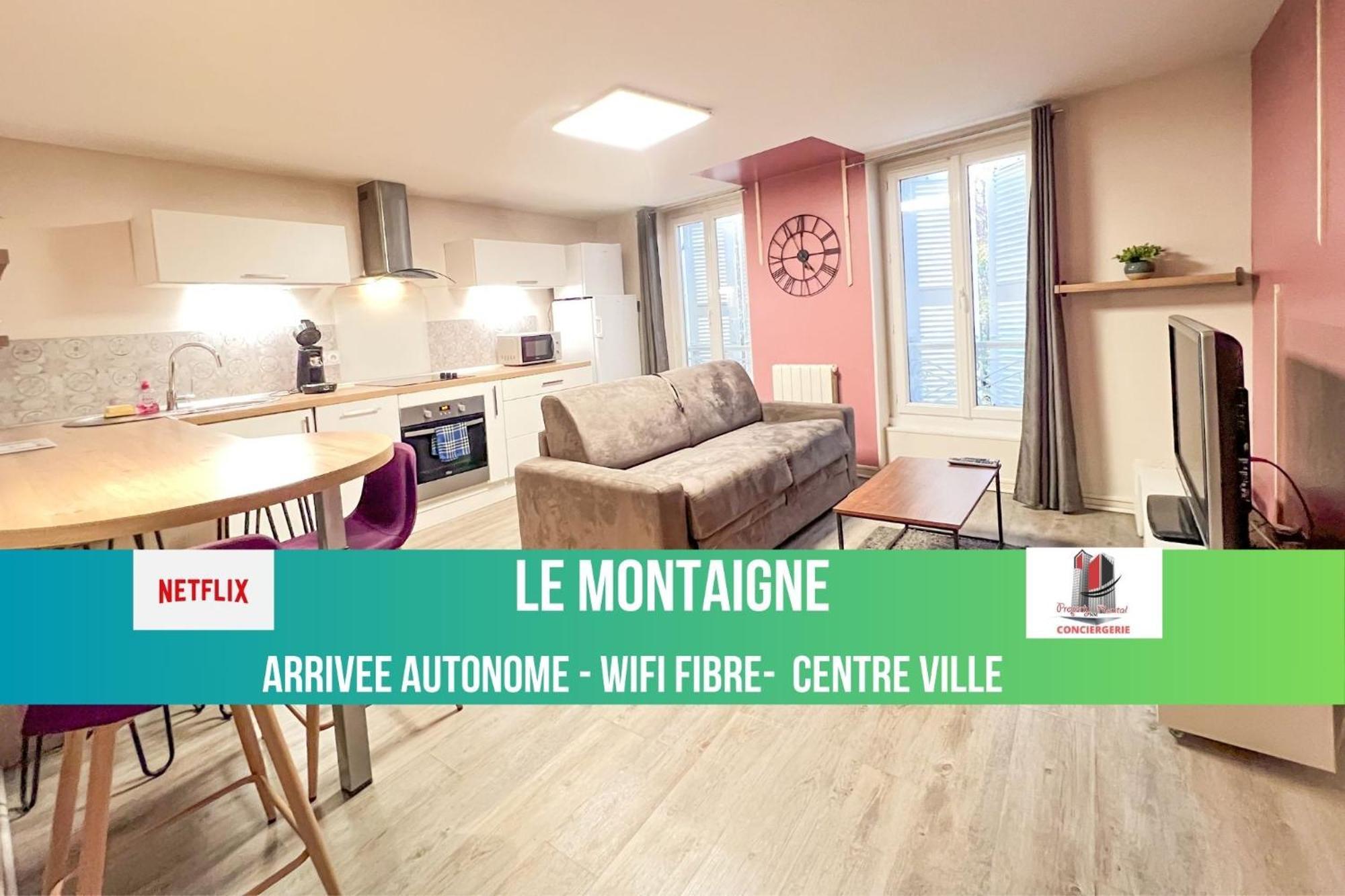 Le Montaigne - Wifi Fibre- Coeur Du Centre Ville-property Nm Apartment Perigueux